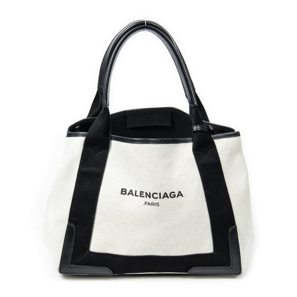 Balenciaga Small Navy Cabas - Picture 1 of 7